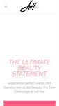 Mobile Screenshot of jettbeauty.com